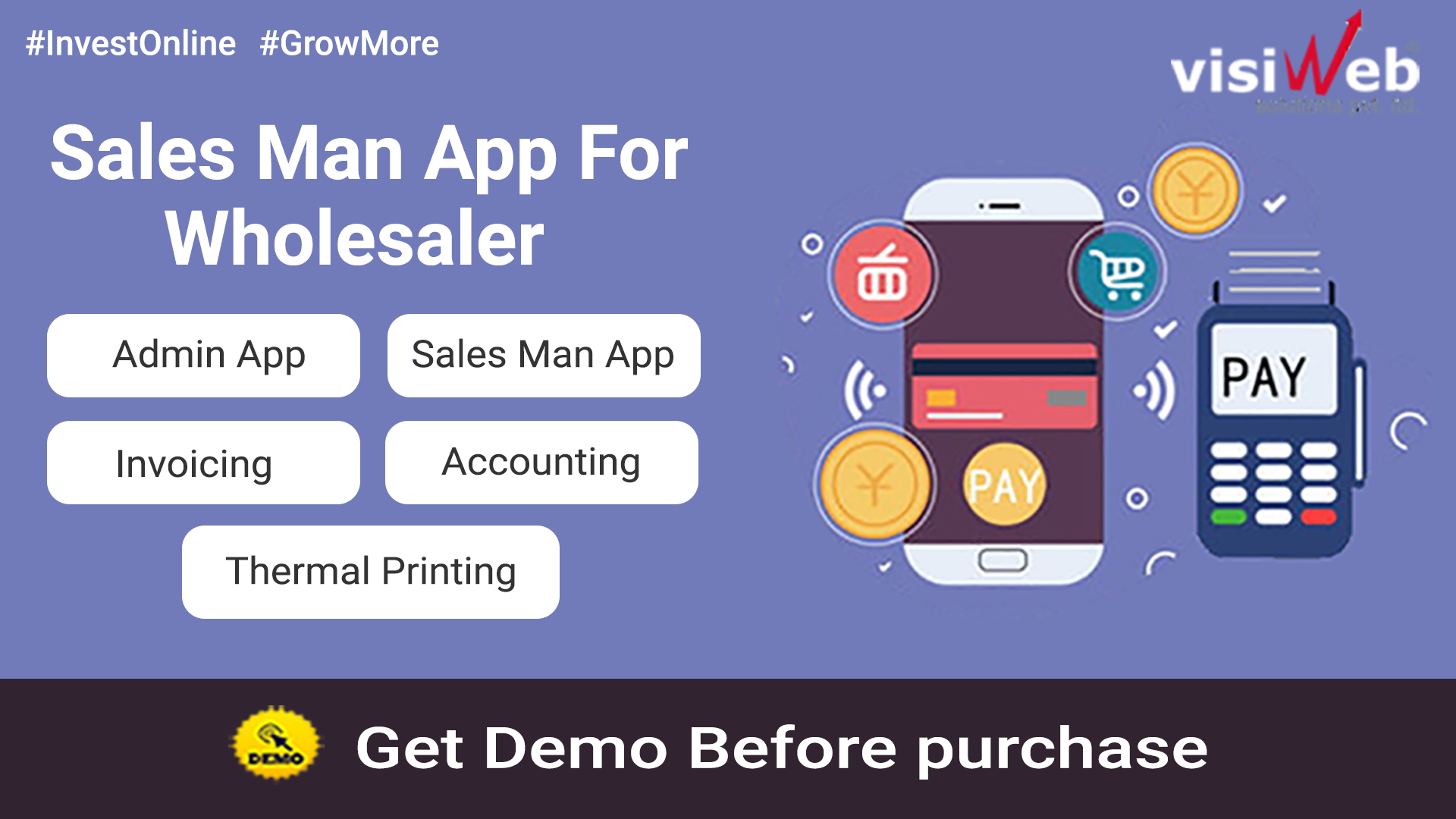 Wholesaler Salesman App planning and development